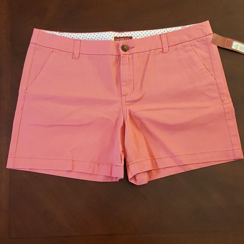 Coral Pink Shorts